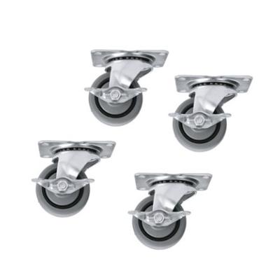 Casters Slim 5 Series Silver